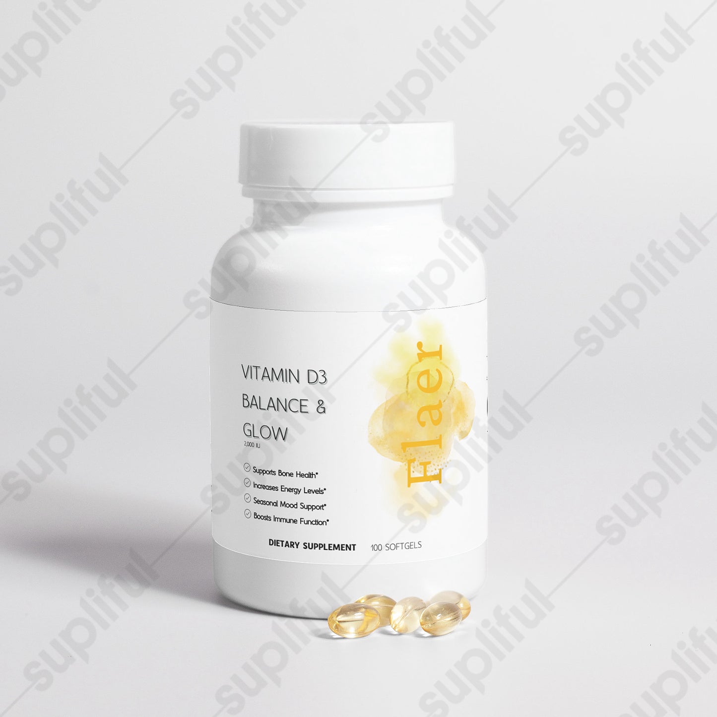 Vitamin D3 2,000 IU Balance & Glow