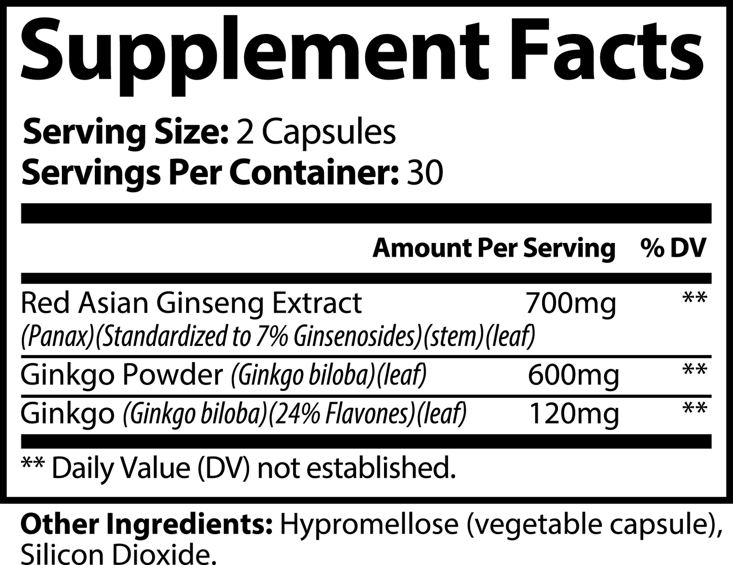 Ginkgo Ginseng Boost